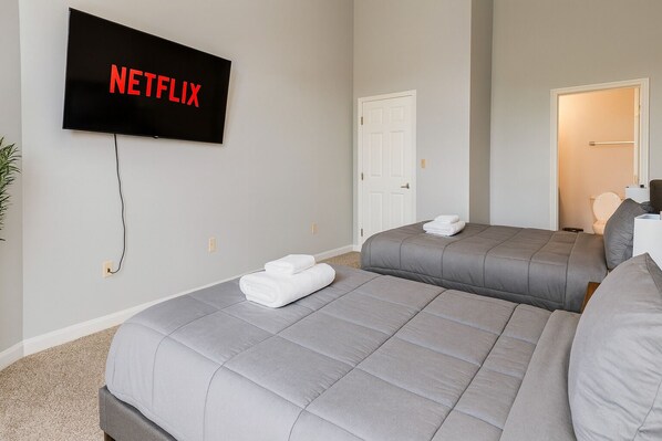 2 Schlafzimmer, Bügeleisen/Bügelbrett, WLAN, Bettwäsche