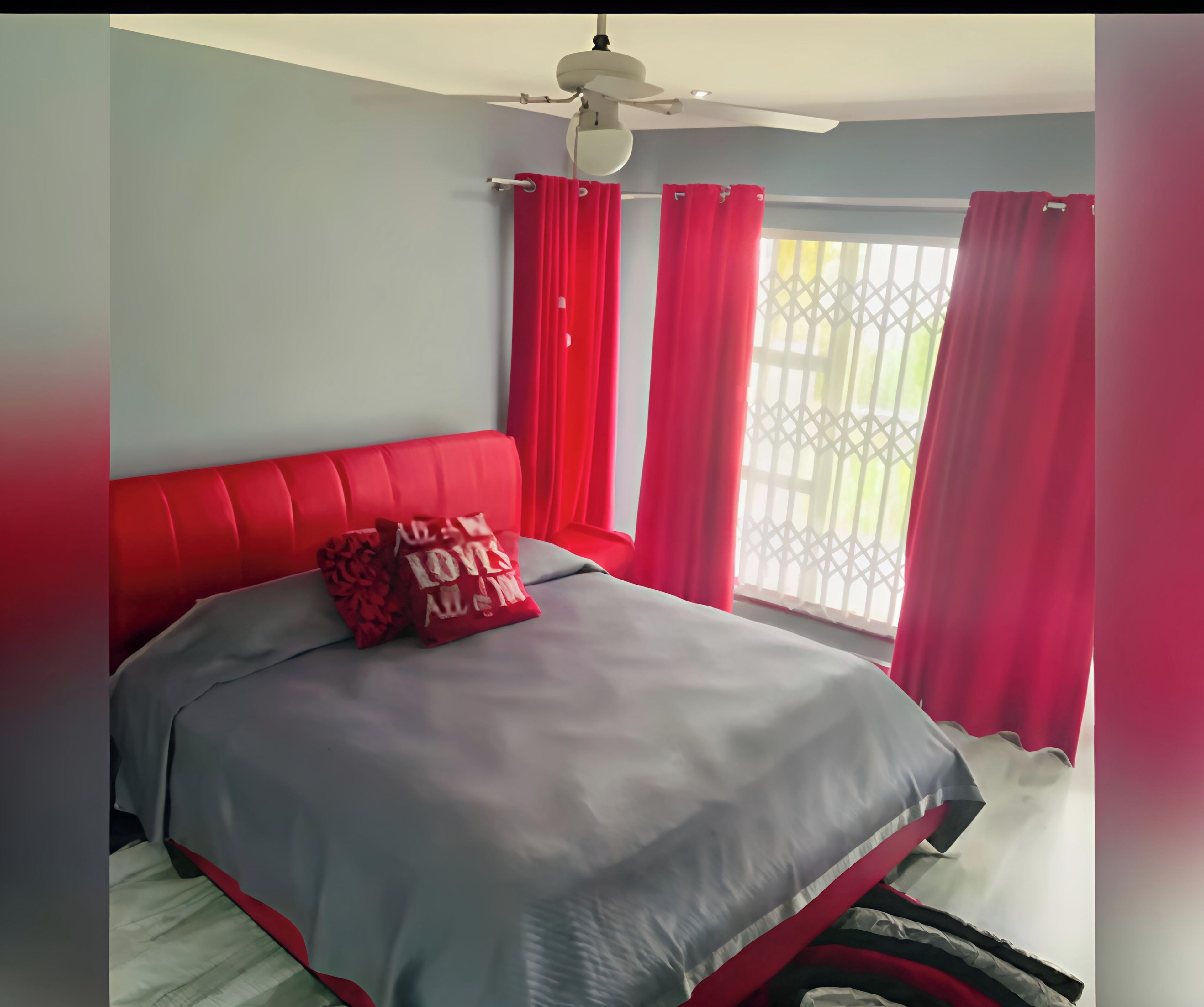 4 habitaciones y ropa de cama 