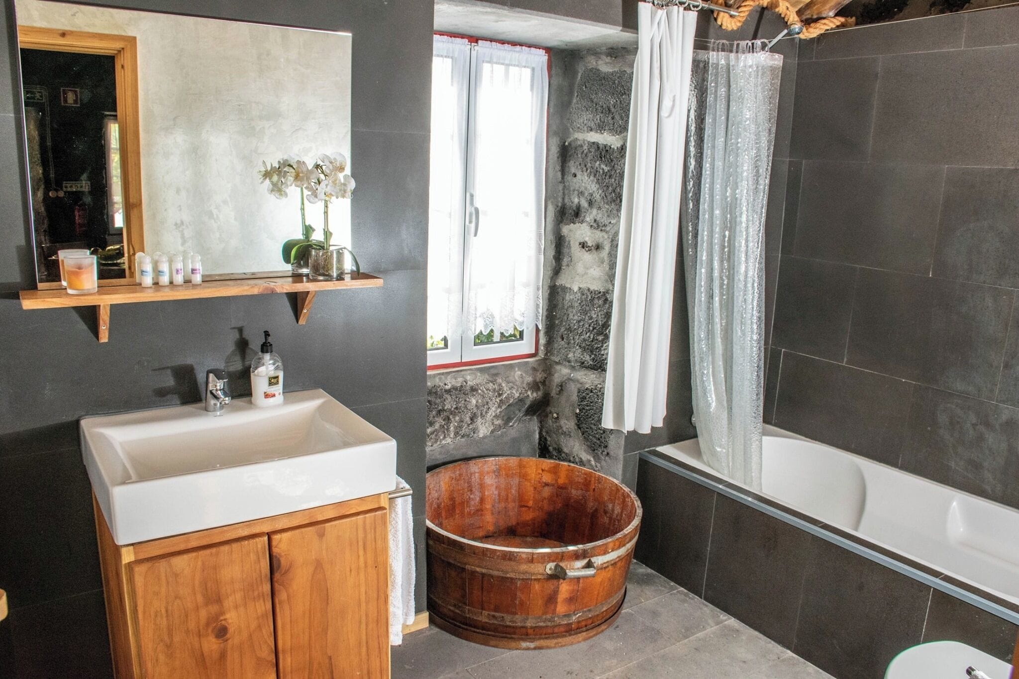 Standard Villa, 2 Bedrooms, Pool Access, Garden View | Bathroom | Shower, hair dryer, bathrobes, towels