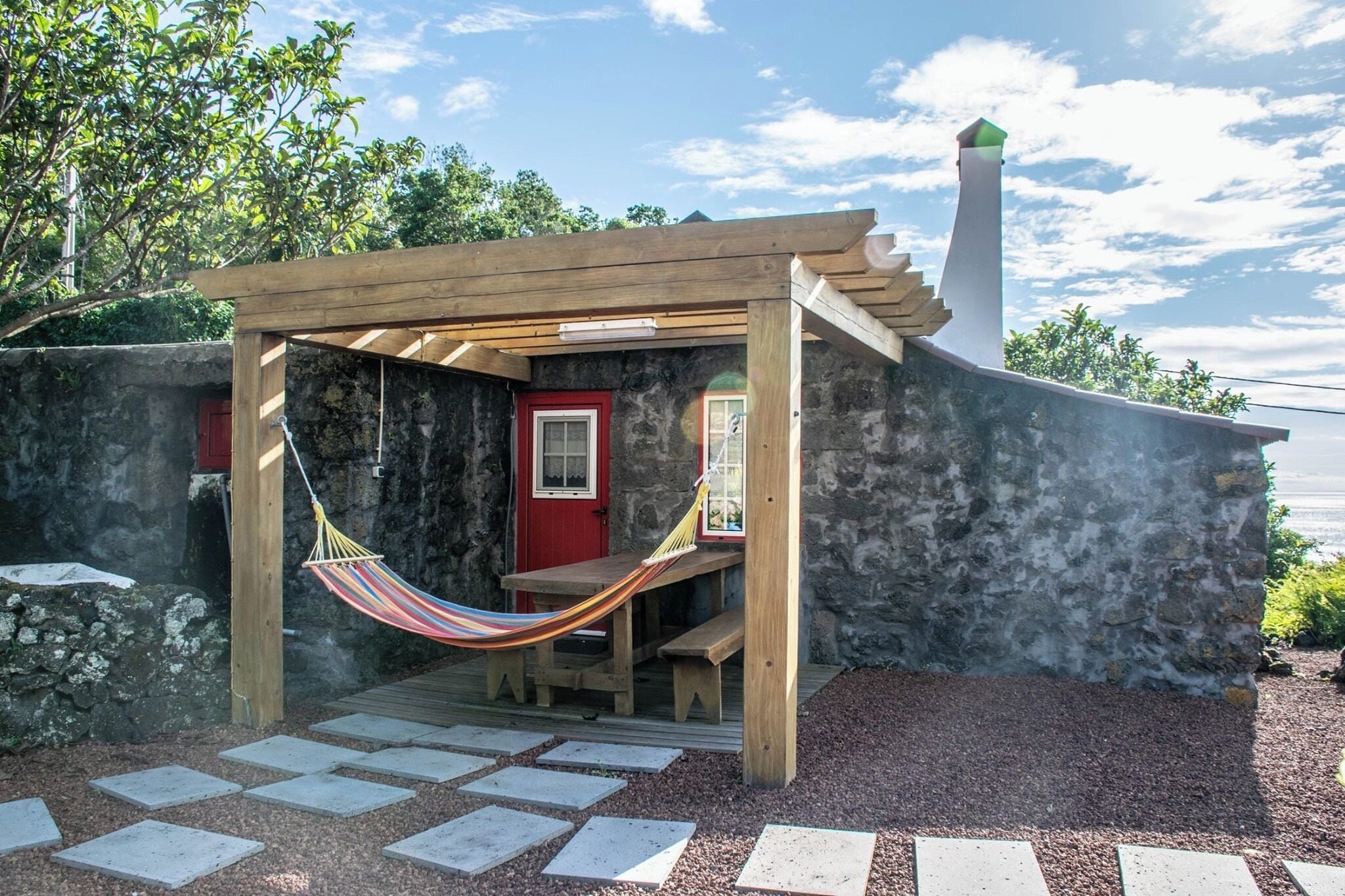 Standard-Villa, 2 Schlafzimmer, Poolzugang, Gartenblick | Terrasse/Patio