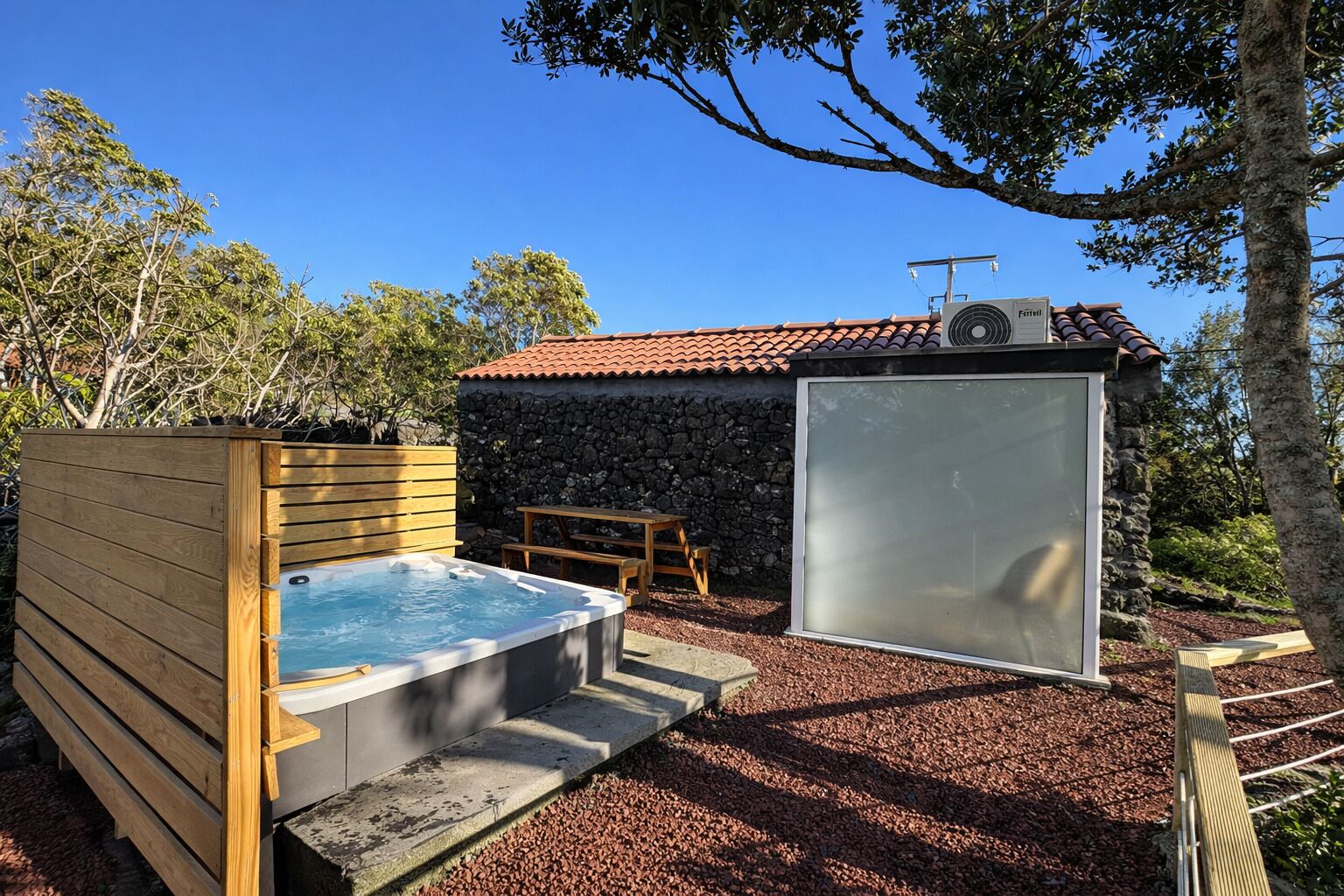 Standard Villa, 1 Bedroom, Hot Tub, Poolside | Terrace/patio