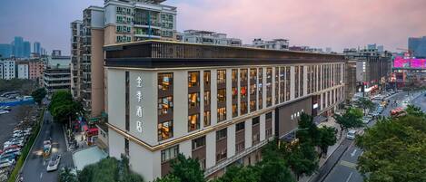 Blick von der Unterkunft