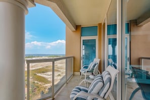 Condo, Multiple Beds (Portofino Island Resort 3-706) | Terrace/patio - Portofino Island Resort 3-706 (Pensacola Beach)
