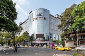 Blick von der Unterkunft