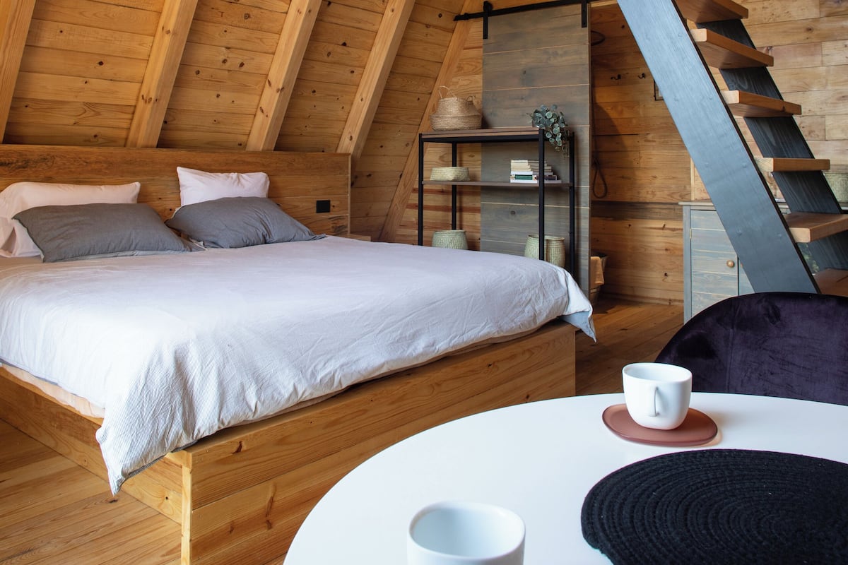 Chalet, Balcony, Mountain View