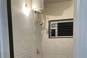 Towels, soap, toilet paper