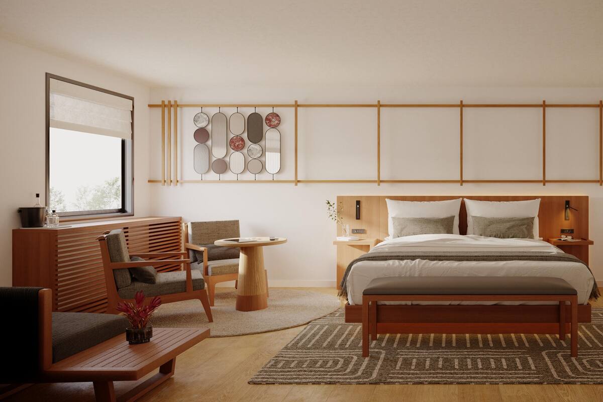 Habitación individual Premier | Espacio para trabajar con laptop, cortinas blackout y wifi gratis