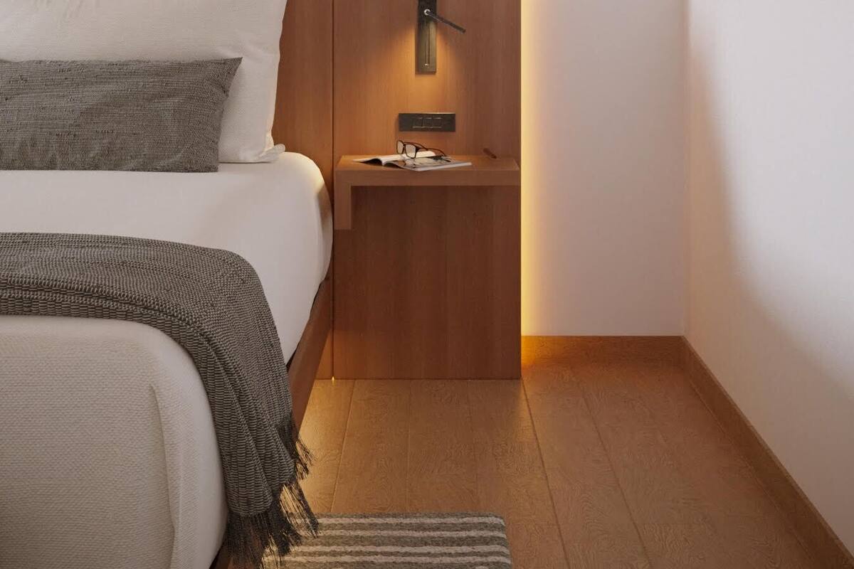 Habitación individual Premier, regadera para personas con discapacidad | Espacio para trabajar con laptop, cortinas blackout y wifi gratis