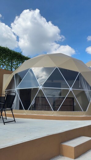 Premium huisje | Terras