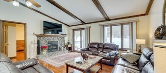 Home w/ Large Yard: 8 Mi to Holiday Valley Resort