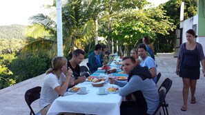 Petit déjeuner buffet compris tous les jours