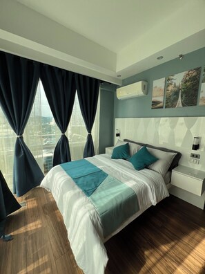 2 habitaciones, tabla de planchar con plancha, internet y ropa de cama 