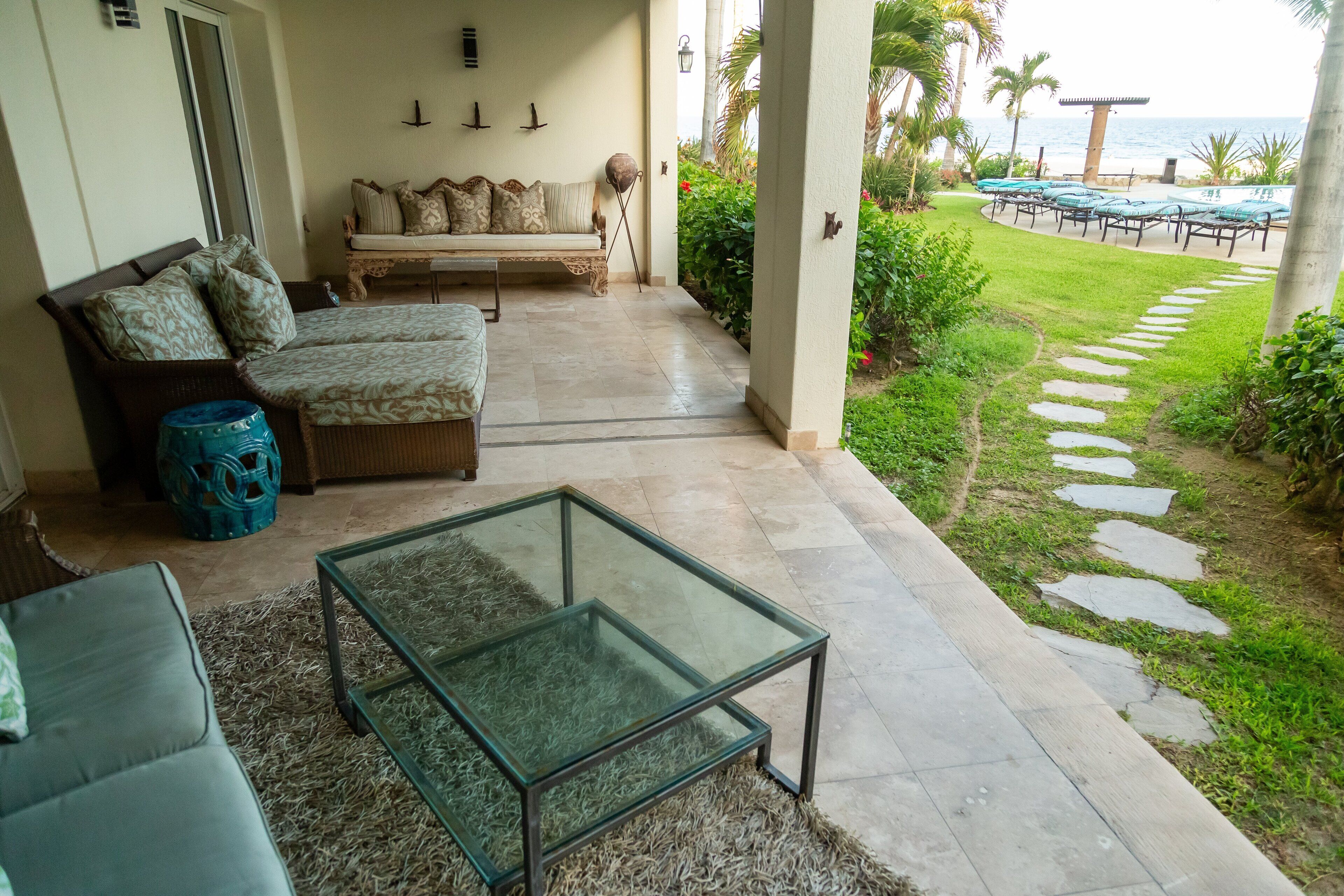 Appartement, Plusieurs lits, patio, vue sur l’océan (Tortuga Bay TBB 2102) | Terrasse/patio