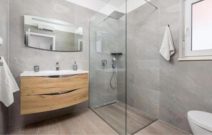 Shower, hair dryer