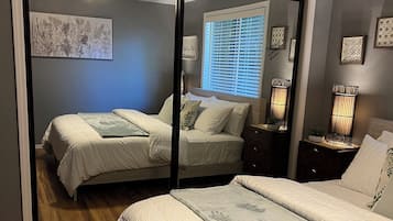 3 bedrooms, iron/ironing board, travel crib, free WiFi