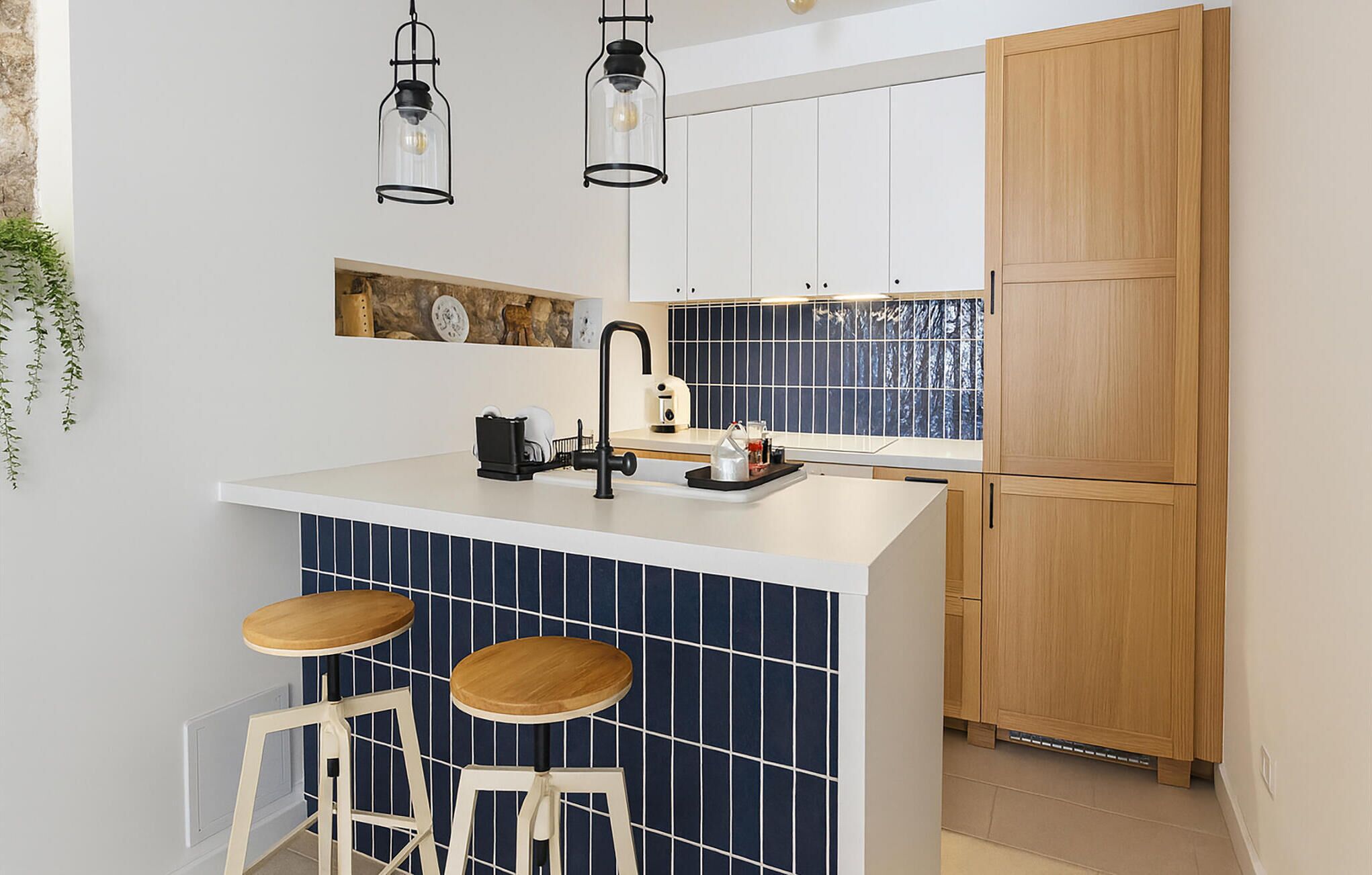 Kühlschrank, Ofen, Herdplatte, Geschirrspüler