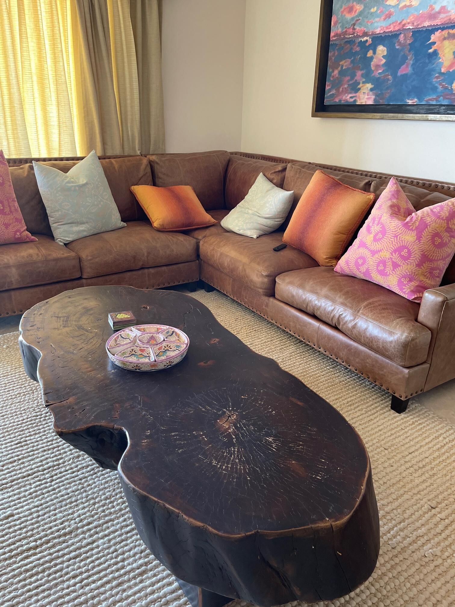 42-inch flat-screen TV with digital channels