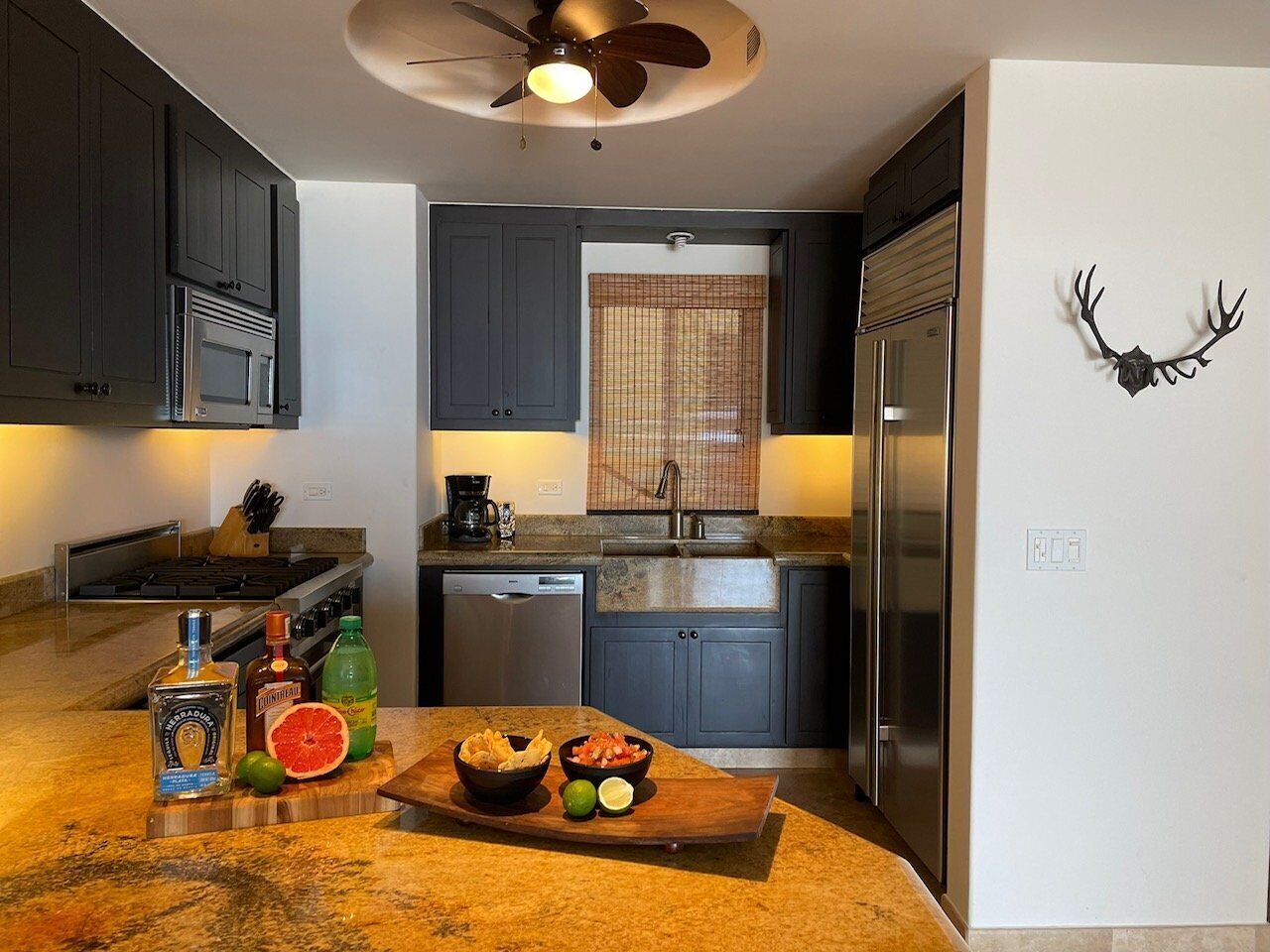 Apartment, Multiple Beds, Balcony, Ocean View (Tortuga Bay TBB 2502) | Private kitchen | Coffee/tea maker, dining tables