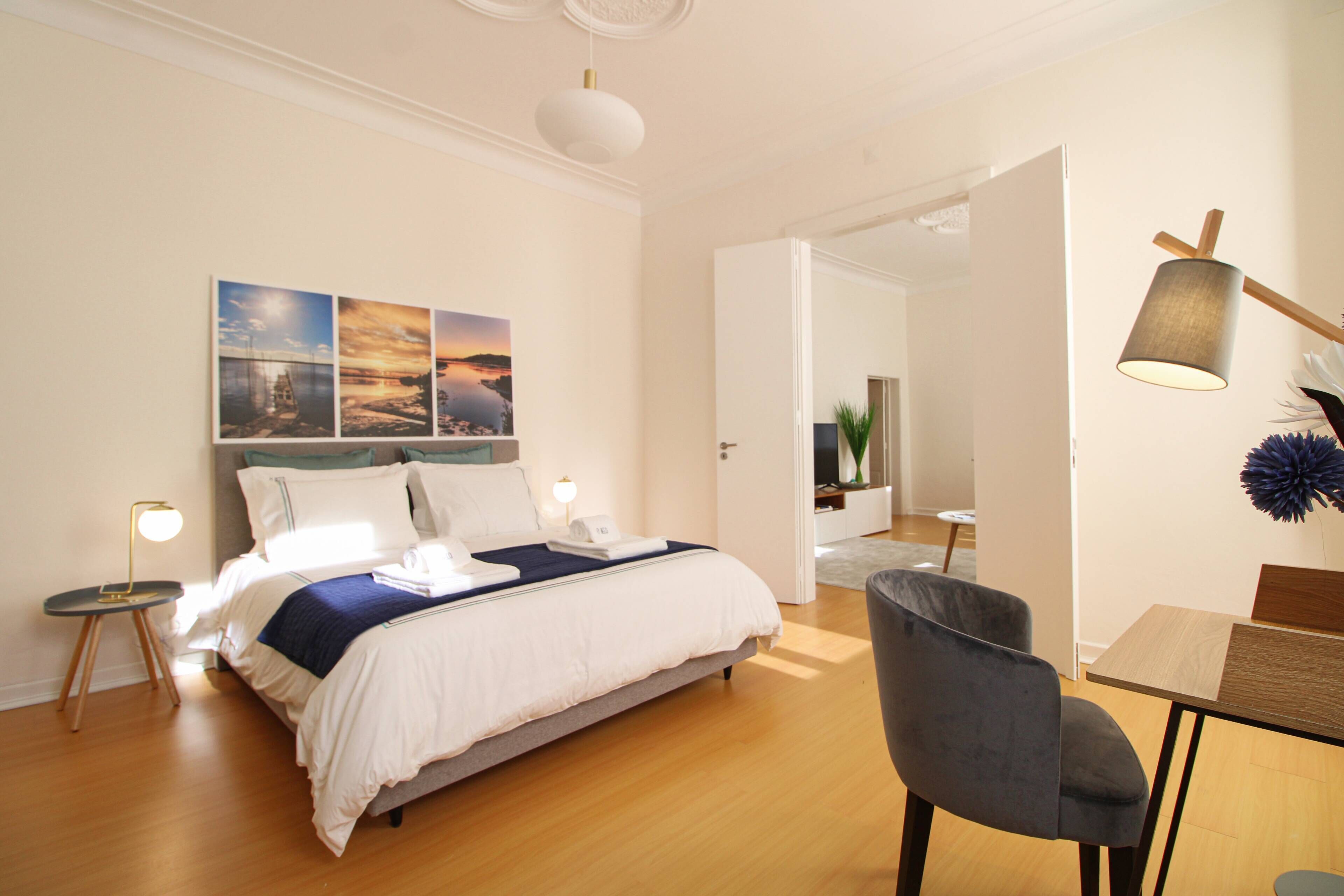 2 bedrooms, iron/ironing board, travel crib, free WiFi