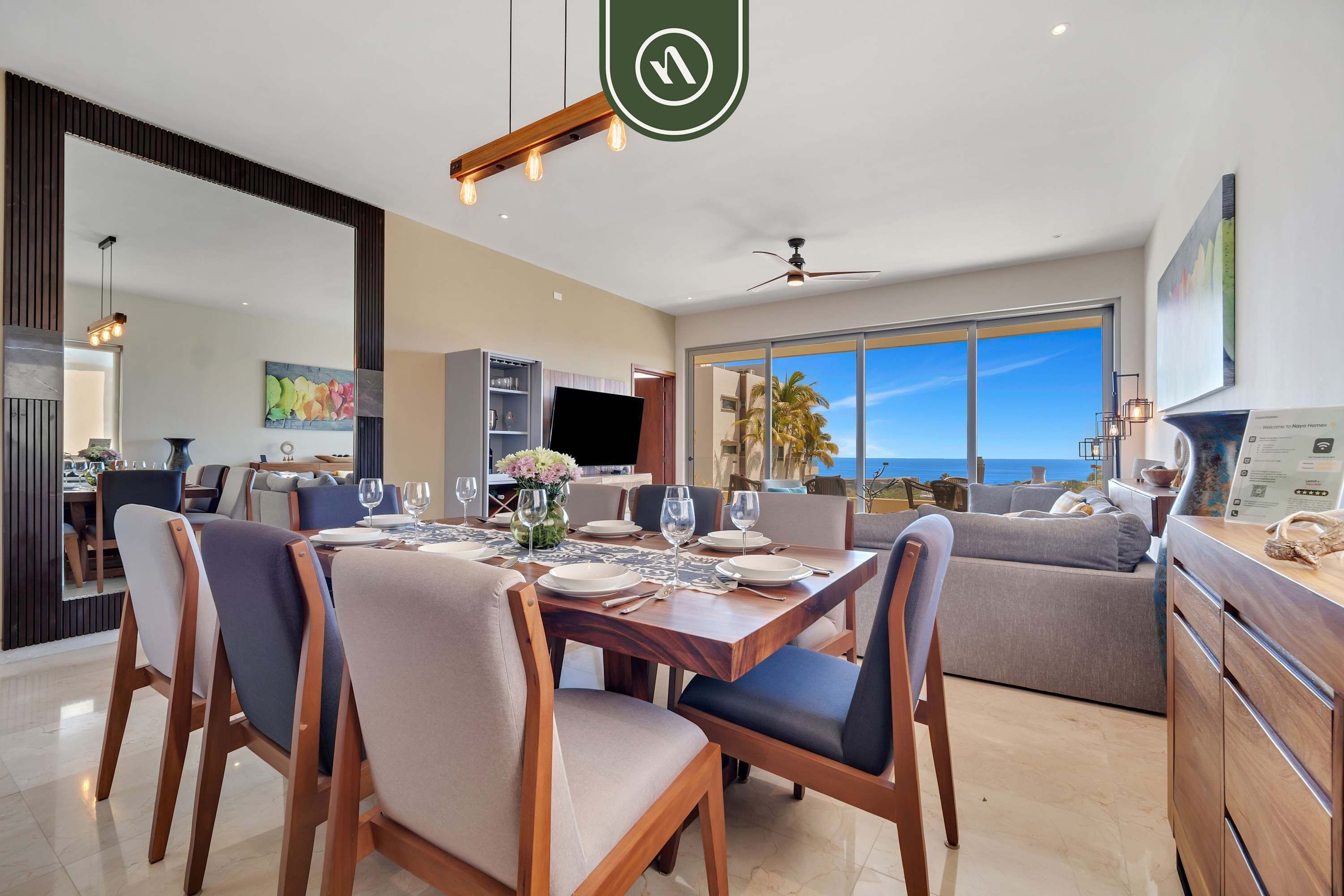 Apartment, Multiple Beds, Balcony, Ocean View (Velamar 200 2C) | Dining