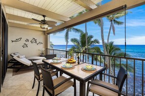 Condo, várias camas (Kona Bali Kai#307) | Opções para refeição ao ar livre