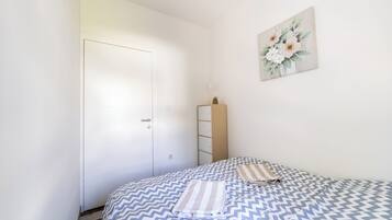 Luxury Apartment, City View | Desk, laptop workspace, blackout curtains, soundproofing