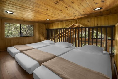 Cabin | Loft + Firepit | No Hidden Fees