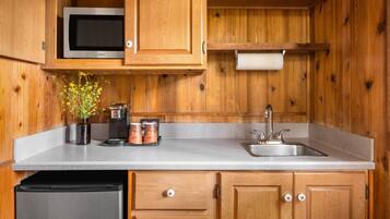 Microwave, dining tables