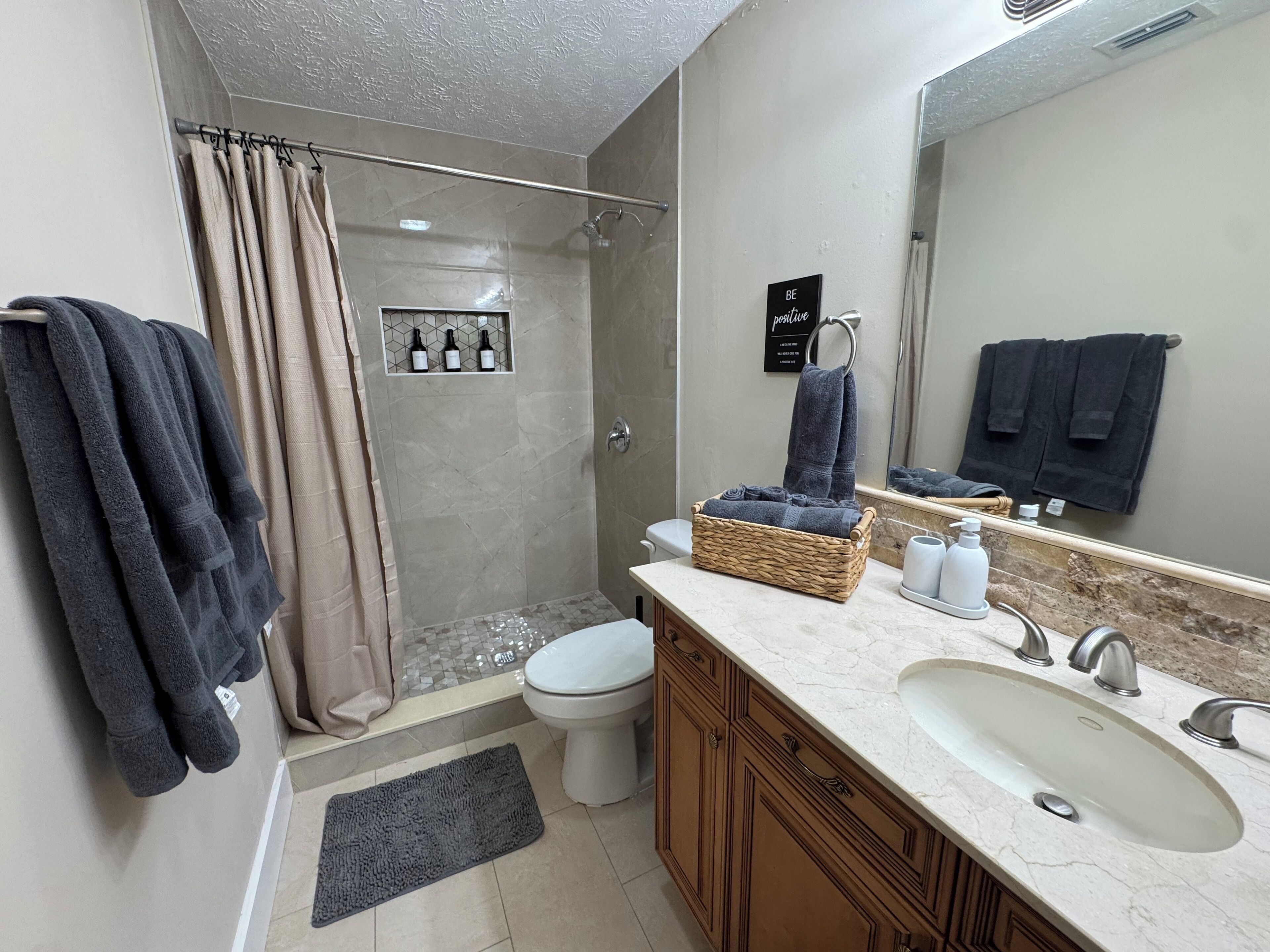 Towels, toilet paper