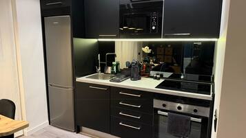 Microwave, oven, stovetop, toaster