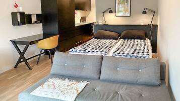 1 soverom og wi-fi (inkludert)