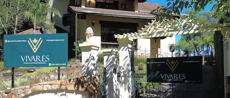 Fassade der Unterkunft
