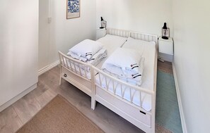 2 habitaciones, cuna de viaje y wifi gratis 
