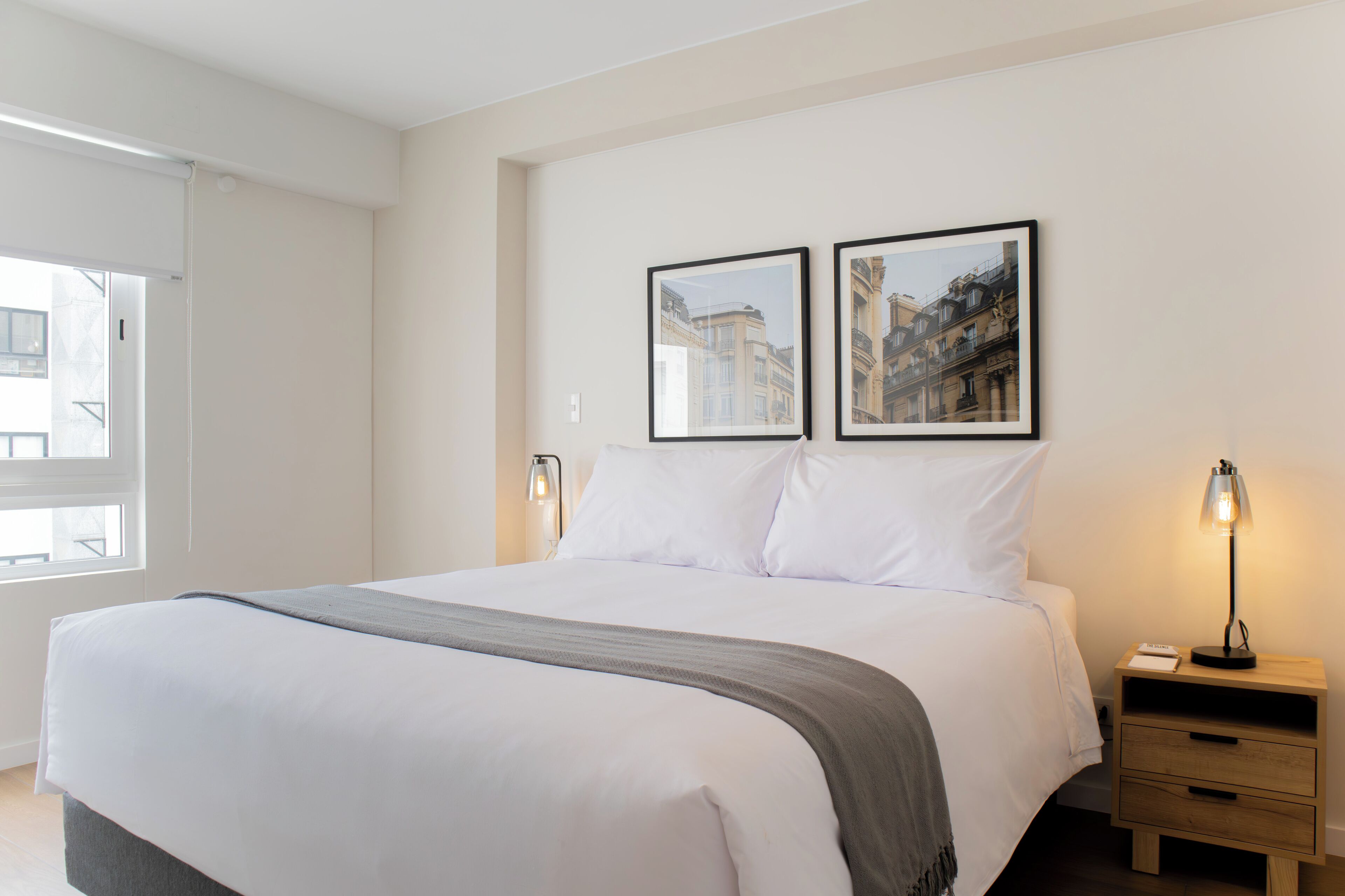 Wifi gratis y ropa de cama 