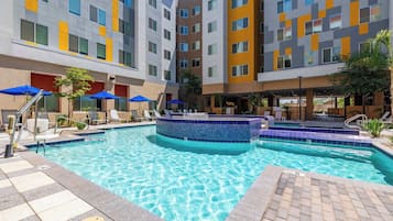 Seasonal outdoor pool