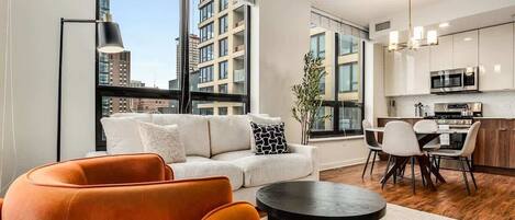 Standard Apartment, 2 Bedrooms (Apartment) | Living area