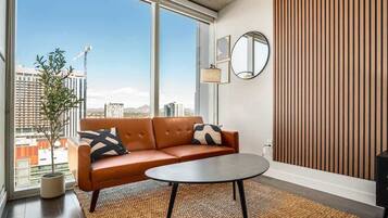 Standard Apartment (Apartment) | Living area | 50-inch Smart TV with digital channels