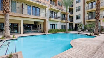 Seasonal outdoor pool
