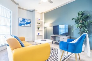 Leilighet – standard, 1 soverom (Apartment) | Oppholdsområde | Smart-TV