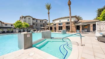 Seasonal outdoor pool