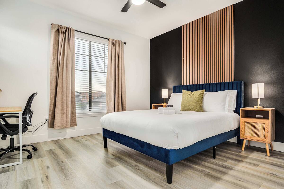 Leilighet – standard, 2 soverom (Apartment) | Skrivebord for bærbar PC, strykejern/-brett og wi-fi (inkludert)