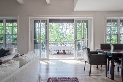 Your own private lake house, complete with your own beach & toys