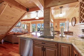 Interior - Starlight Sanctuary | Wow Views, AC, Near Slopes! (Big Bear Lake)