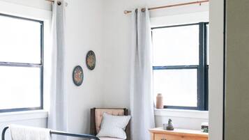 3 chambres, fer et planche Ă  repasser, Wi-Fi, draps fournis
