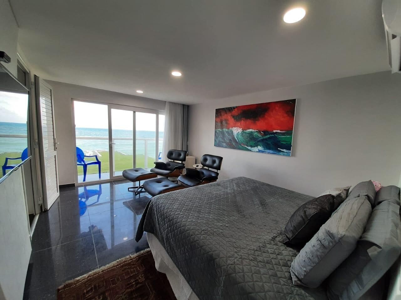 Suite Superior, patio, pemandangan samudra | Minibar, Wi-Fi gratis, dan seprai linen