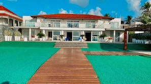 Voorkant van accommodatie