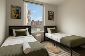 2 habitaciones, tabla de planchar con plancha y wifi gratis