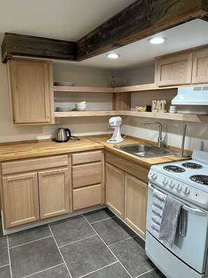 Microwave, oven, stovetop