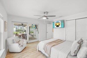 4 chambres, fer et planche à repasser, lit parapluie, Wi-Fi gratuit