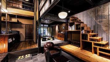 Maison mitoyenne, balcon